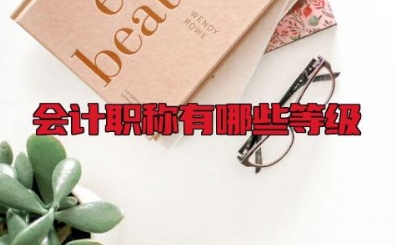会计职称有哪些等级 会计证报考条件