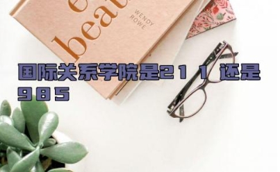 国际关系学院是211还是985 国际关系学院毕业去向有哪些