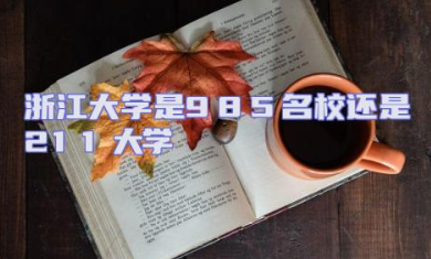 浙江大学是985名校还是211大学 浙江大学算什么级别的大学
