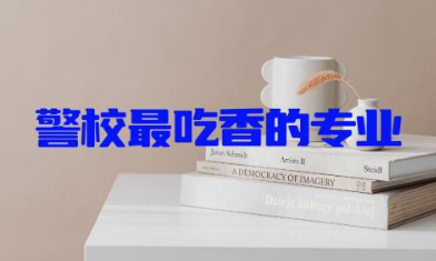 警校最吃香的专业是哪些 警校专业哪些好就业