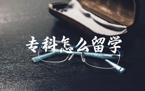 专科怎么留学需要什么条件 大专留学有哪些大学可以选