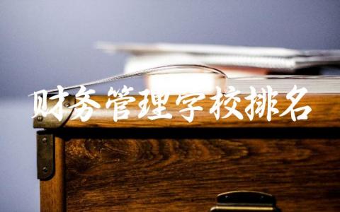 财务管理学校排名一览表 财务管理学校录取分数线2024年
