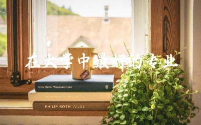 女生在大学中最好的专业是什么 如何测定自己适合什么专业