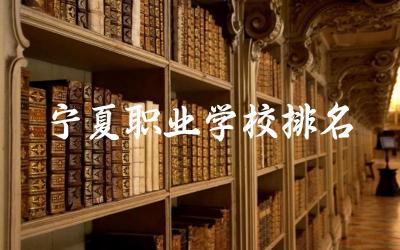宁夏职业学校排名一览表(大专) 2024宁夏大专最低投档线多少分