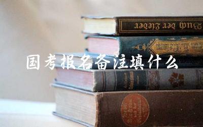 国家公务员考试报名时备注栏应如何填写 备注内容对考试和录取有何影响