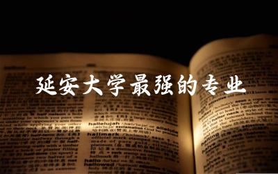陕西延安大学最强的专业是什么 延安大学属于什么档次的大学