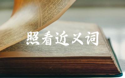 照看的近义词及其区别 照看在日常生活中的应用场景