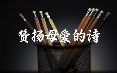 经典赞扬母爱的诗词作品推荐 母爱在诗词中的不同表达方式