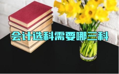 会计选科需要哪三科 会计比较好的大学有哪些