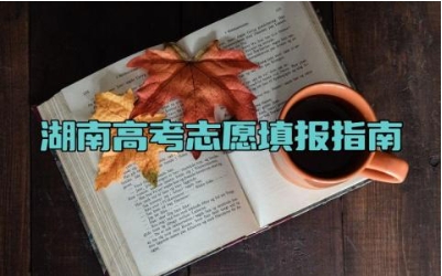 湖南高考志愿填报指南 湖南高考考什么卷