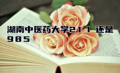 湖南中医药大学211还是985 湖南中医药大学的王牌专业