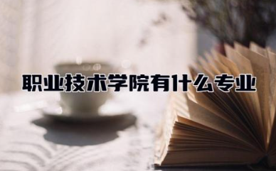 职业技术学院有什么专业 职业学院属于什么学历