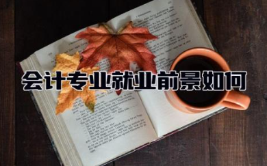 会计专业就业前景如何 会计专业主要学什么