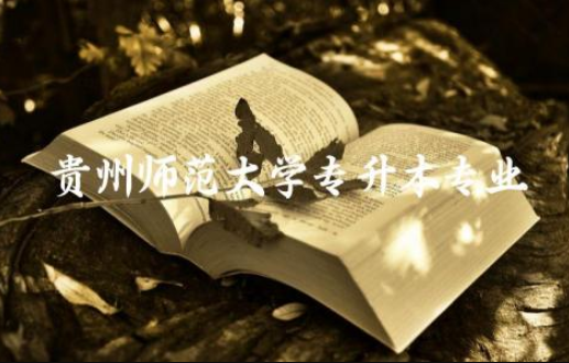 贵州师范大学专升本专业 贵州师范大学是一本还是二本