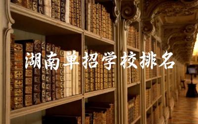 湖南单招学校排名2024 湖南单招学校的就业前景如何