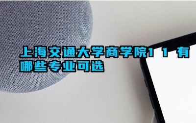 2024上海交通大学商学院1+1有哪些专业可选 1+1项目的独特优势