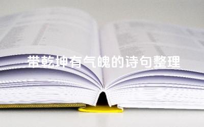 带乾坤有气魄的诗句整理 乾坤在古代诗歌中有哪些引申义
