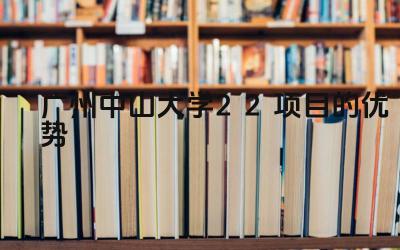 2024广州中山大学2+2项目的优势 中山大学1+3国际本科的师资力量如何