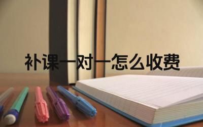 补课一对一怎么收费 配套一补课的收费标准有哪些影响因素