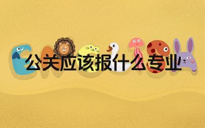 公关应该报什么专业 公关专业大学生的就业前景如何