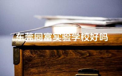 东莞同富实验学校好吗 东莞同富实验学校的课外活动丰富吗