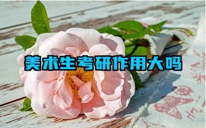 美术生考研作用大吗 艺术生考研的就业前景如何