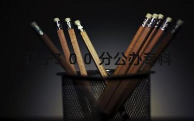 2024辽宁300分公办专科 如何根据分数选择合适的辽宁公办专科