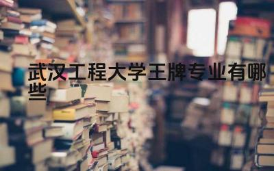 2024武汉工程大学王牌专业有哪些 武汉工程大学哪些专业考研率高
