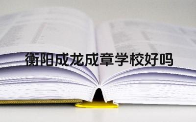 衡阳成龙成章学校好吗 衡阳成龙成章学校的师德师风如何