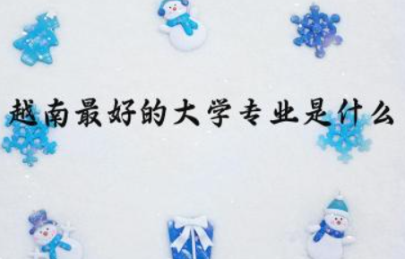 越南最好的大学专业是什么 越南考中国的大学难吗