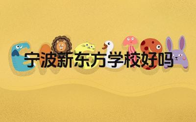 宁波新东方学校好吗 宁波新东方学校的师资力量如何