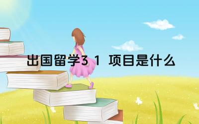 2024出国留学3+1项目是什么 3+1项目适合哪些学生
