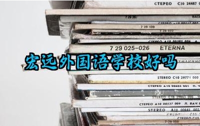 宏远外国语学校好吗 宏远外国语学校师资情况介绍