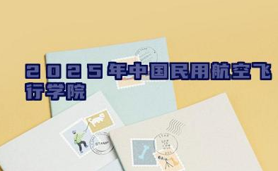 2025年中国民用航空飞行学院(辽宁)飞行技术专业招生简章