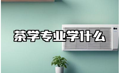 茶学专业就业前景好吗 茶学专业学什么课程