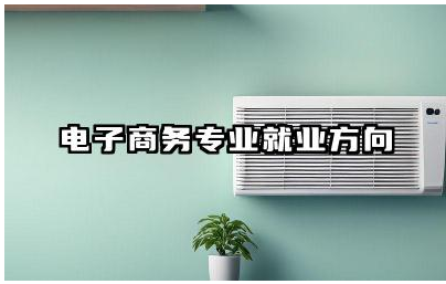电子商务专业就业方向 电子商务专业属于哪一大类