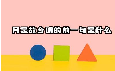 月是故乡明的前一句是什么 月夜忆舍弟表达什么情感