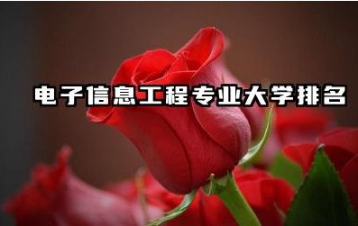 电子信息工程专业大学排名前三名 电子信息工程专业就业前景