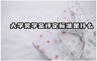 大学奖学金评定标准是什么 大学奖学金有哪些类型