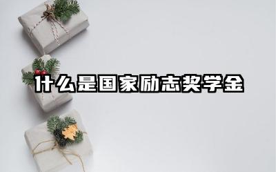 什么是国家励志奖学金 国家励志奖学金申请条件有哪些