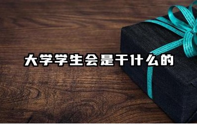 大学学生会是干什么的工作 大学学生会哪个部门含金量高