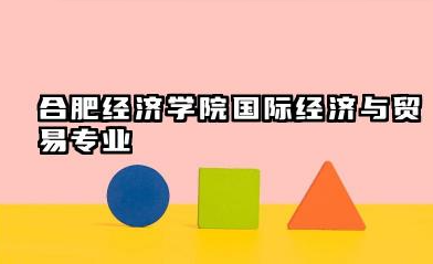 合肥经济学院国际经济与贸易专业怎么样 合肥经济学院国际经济与贸易专业深度解析
