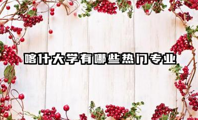 喀什大学有哪些热门专业 喀什大学热门与王牌专业深度解析