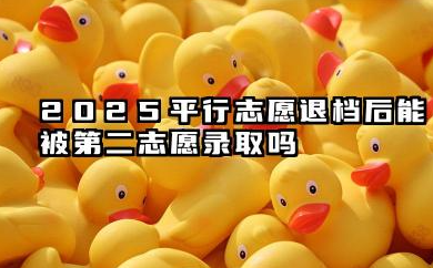 2025平行志愿退档后能被第二志愿录取吗 2025年高考平行志愿退档机制与科学报考方略