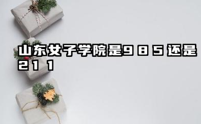 山东女子学院是985还是211 含金量高吗