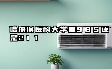 哈尔滨医科大学是985还是211 哈医大的行业地位与报考指南