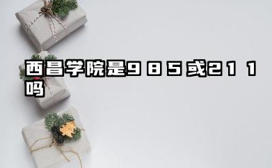 西昌学院是985或211吗？含金量如何？