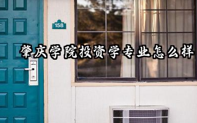 肇庆学院投资学专业怎么样 肇庆学院投资学专业深度解析与报考指南