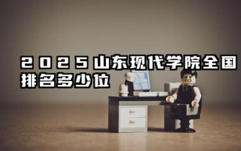 2025山东现代学院全国排名多少位 国内多少名
