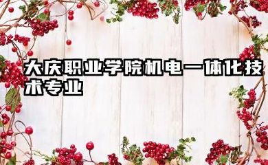 大庆职业学院机电一体化技术专业怎么样 大庆职业学院机电一体化技术专业报考指南